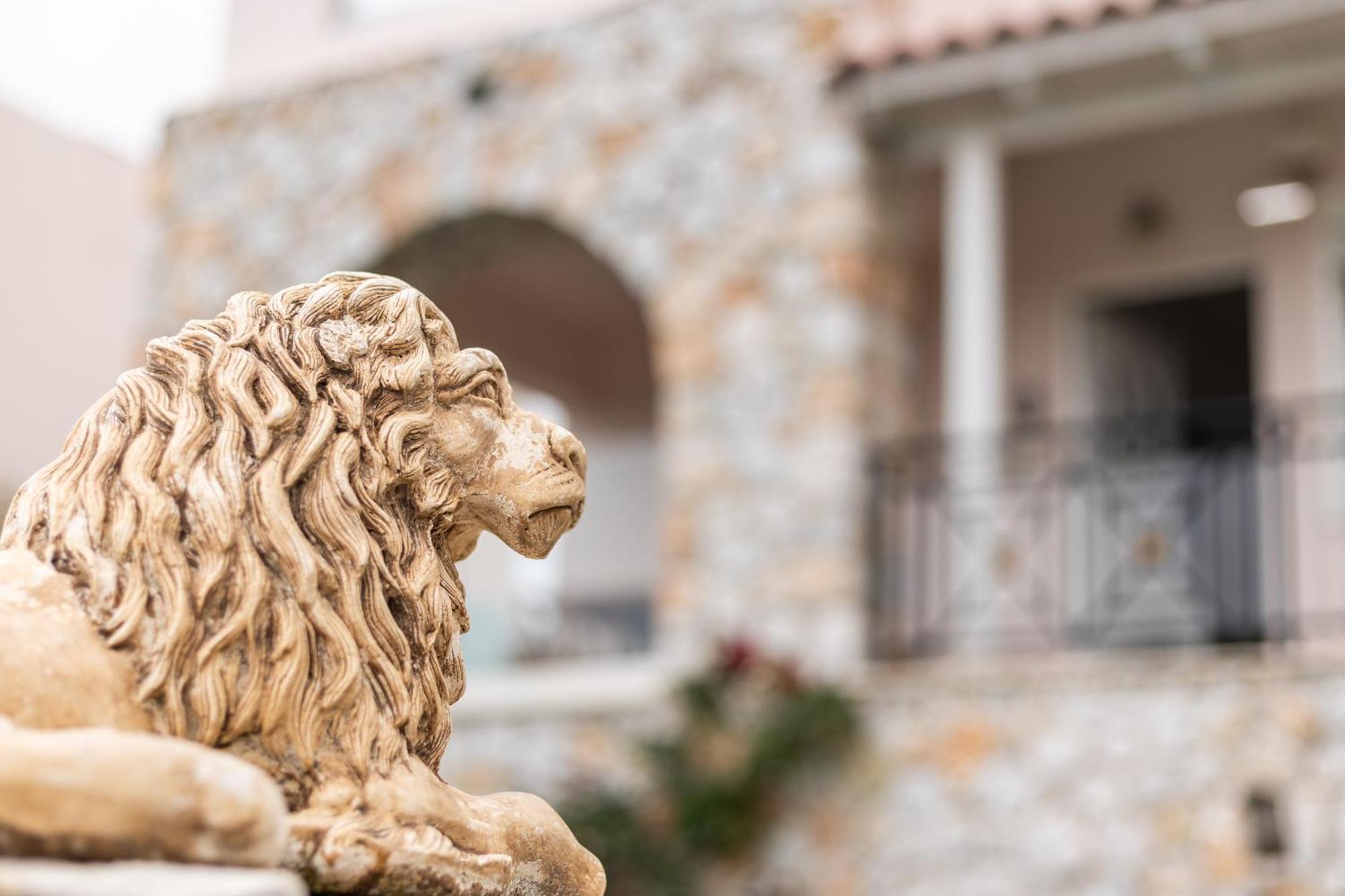 Sea View Villa Stelios With Private Pool Near The Beach Kalyves Exterior photo